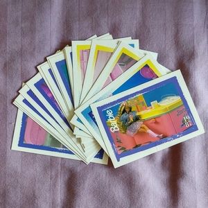 Barbie Trading Cards featuring Barbie Playsets
